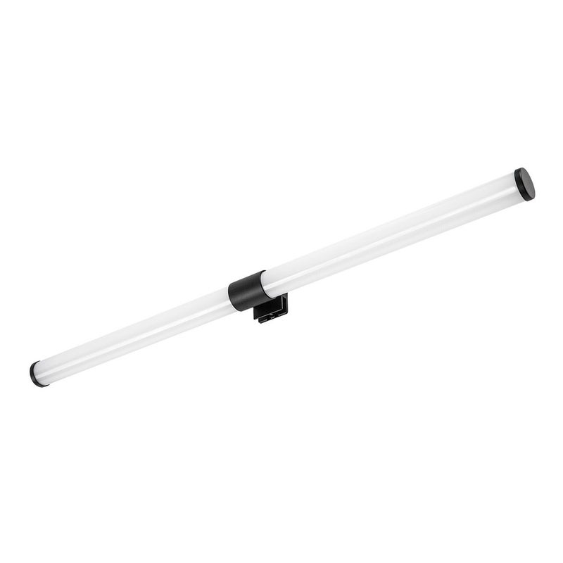 Kinkiet łazienkowy do lustra LED 8W 800lm 4000K Rurka Liniowy Czarny Plastik IP44 L600mm