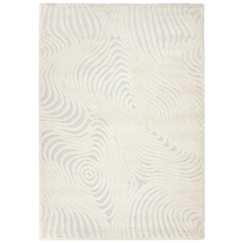 Dywan do salonu 240x340 cm Boho Cora duży geometryczny kremowy