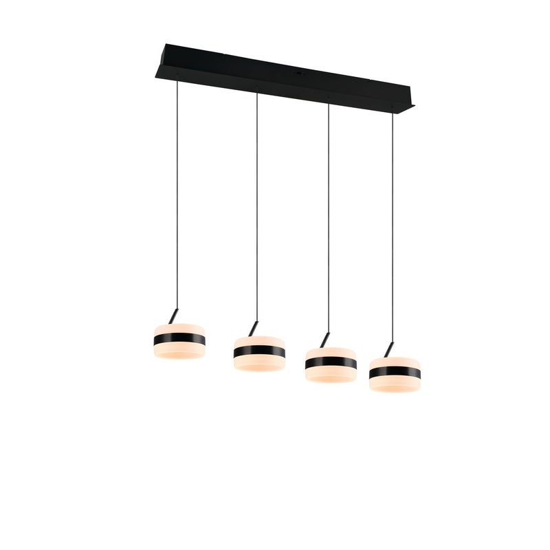 Lampa wisząca LED DIOS 8W Odcienie bieli 800lm metal czarna wym:150x85x15,5cm IP20 Trio