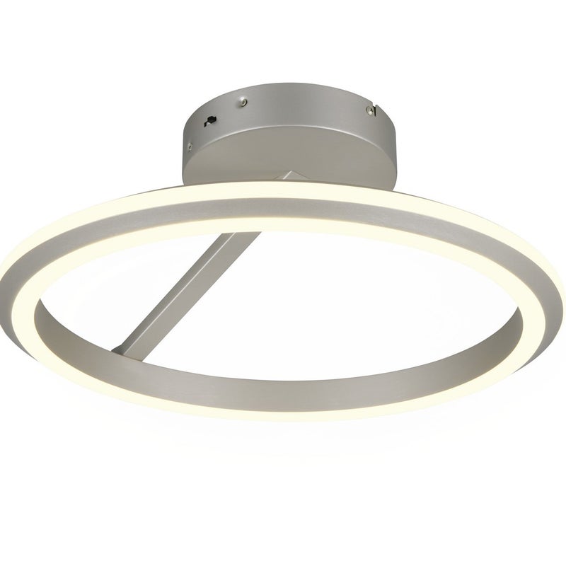 Lampa wisząca LED AMADOR 34W Odcienie bieli 4000lm metal srebrna wym:18x45x45cm IP20 Trio