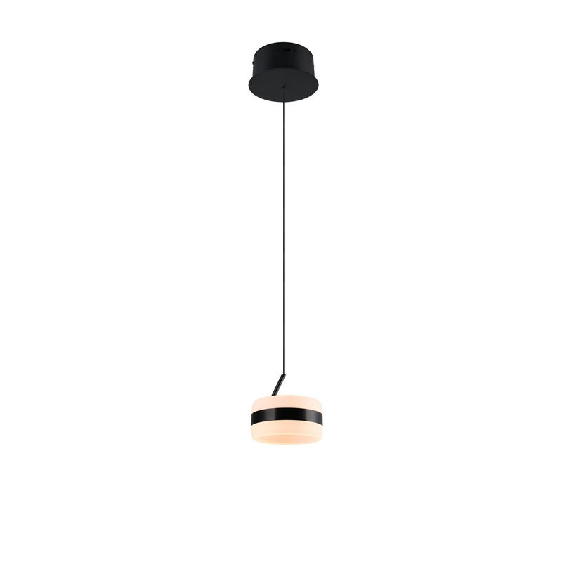 Lampa wisząca LED DIOS 8W Odcienie bieli 800lm metal czarna wym:150x15,5x15,5cm IP20 Trio