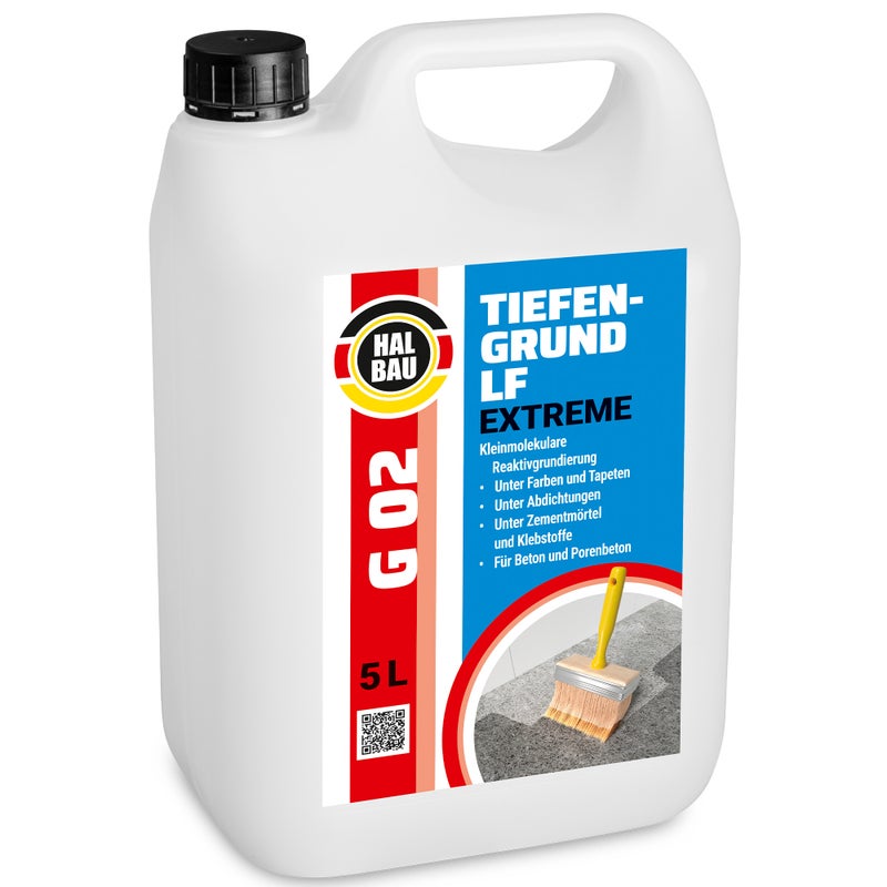 Grunt krzemianujący głęboko penetrujący HALBAU TIEFENGRUND EXTREME G02 5 L