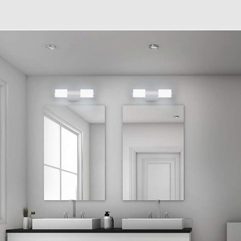 Nowoczesna lampa ścienna LED o szerokości 25 cm – elegancki design, klosz z akrylu o wysokiej transmisji światła, obudowa aluminiowa – łatwa instalacj