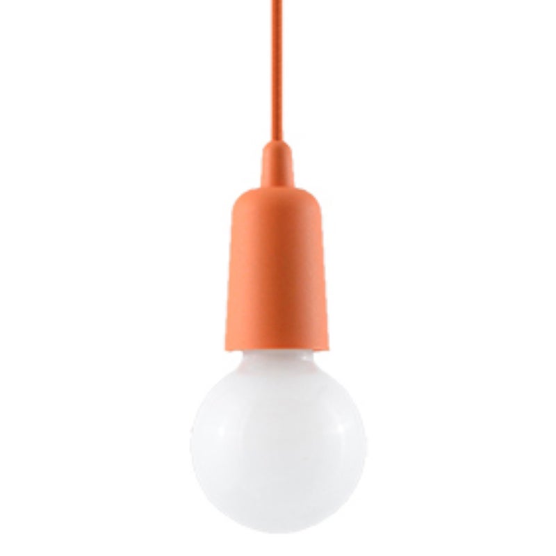 Lampa wisząca MATERO pomarańczowa 1xE27x60W tworzywo sztuczne wym:100x10x10cm IP20 Pure Lume
