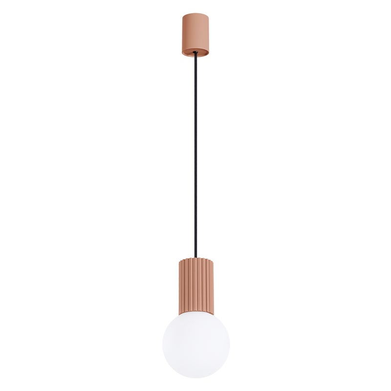 Lampa wisząca SFERA mocco-biała 1xG9x8W aluminium wym:120x12x12cm IP20 Pure Lume