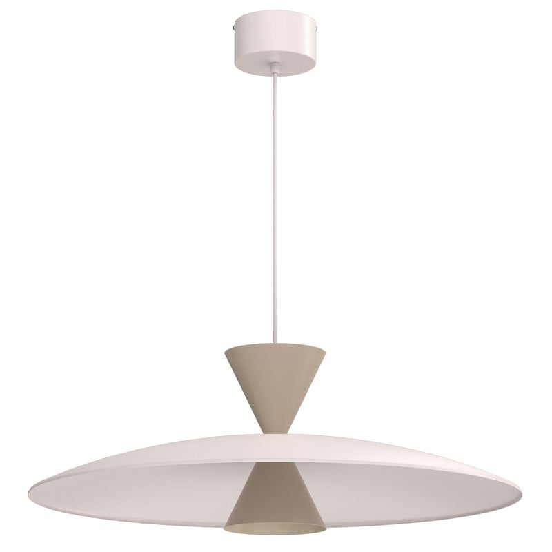 Lampa wisząca Mistic beżowy 1xGX53x15W metal wym:110x65x65cm IP20 Luminex