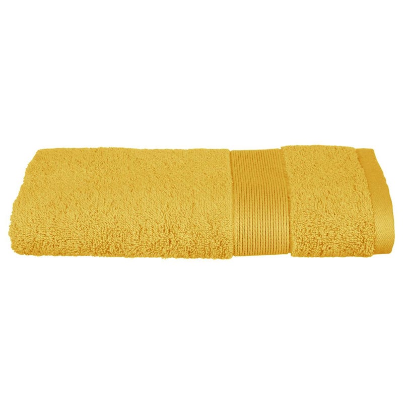 RĘCZNIK Z BAWEŁNY FROTTE Essentiel 50x90cm żółty