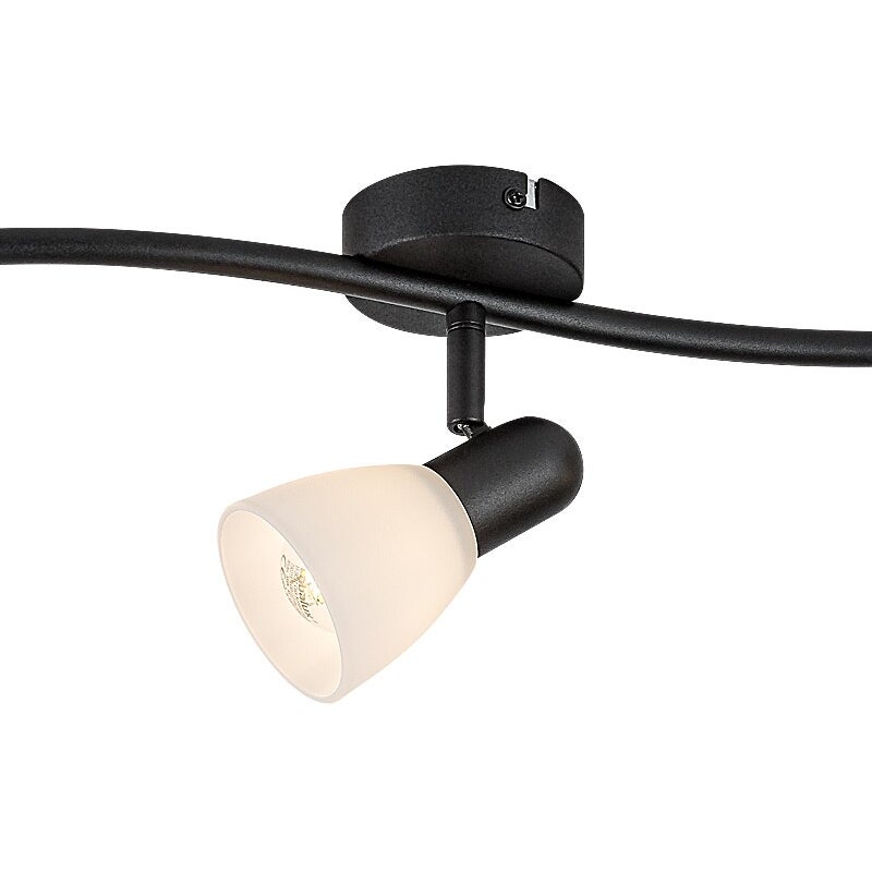 Lampa sufitowa regulowana Soma czarno-biały 3xE14x40W metal wym:16x60x7,2cm IP20 Rabalux