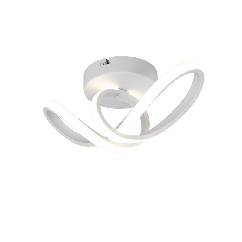 Lampa wisząca LED RUSA 7W neutralna 900lm metal biała wym:13,5x28x12cm IP20 RL