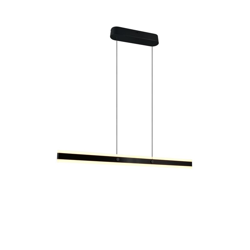 Lampa wisząca LED ARCOLA 35W Odcienie bieli 4100lm metal czarna wym:150x115x9,5cm IP20 Trio