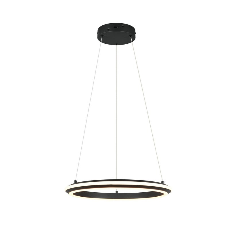 Lampa wisząca LED AMADOR 34W Odcienie bieli 706lm metal czarna wym:150x45x45cm IP20 Trio