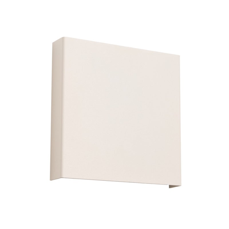 Kinkiet ścienny nowoczesny beżowy kwadratowy góra dół 2xG9 8W VANTA Sollux Lighting