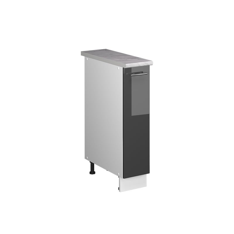 Vicco Szafka apteczna Fame-Line, Antracyt połysk/Biały, 20 cm, BP Marmur