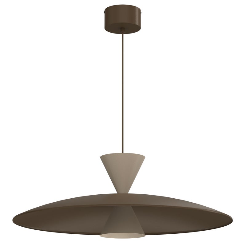 Lampa wisząca Mistic brązowy 1xGX53x15W metal wym:110x65x65cm IP20 Luminex