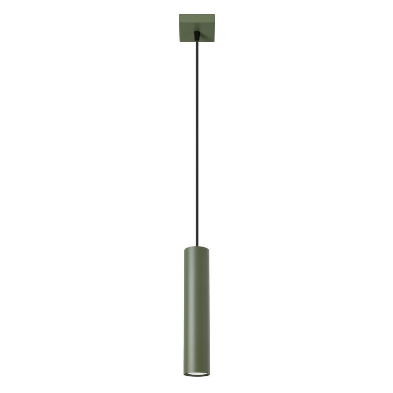 Lampa wisząca MODENO zielony oliwkowy 1xGU10x10W metal wym:118x8x8cm IP20 Pure Lume