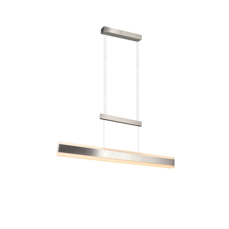 Lampa wisząca LED ARCOLA 45W Odcienie bieli 5250lm metal srebrna wym:174x152x6cm IP20 Trio