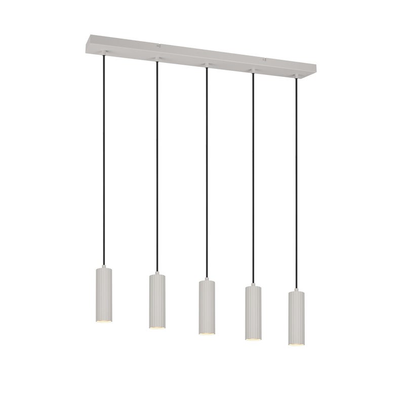Lampa wisząca SOKA szary 5xGU10x10W metal wym:150x85x9cm IP20 Trio