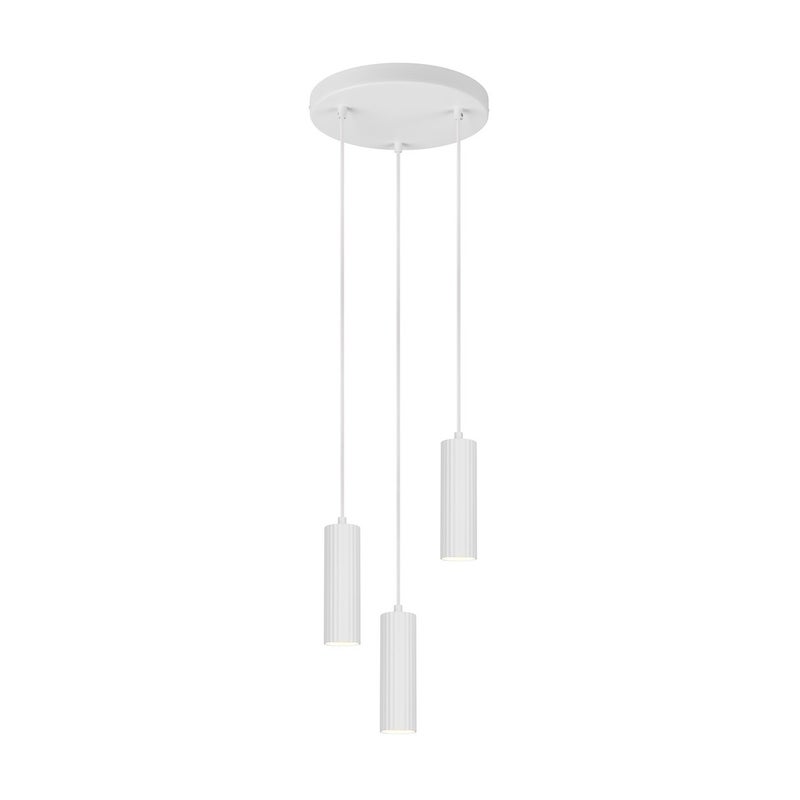 Lampa wisząca SOKA biały 3xGU10x10W metal wym:150x28x28cm IP20 Trio