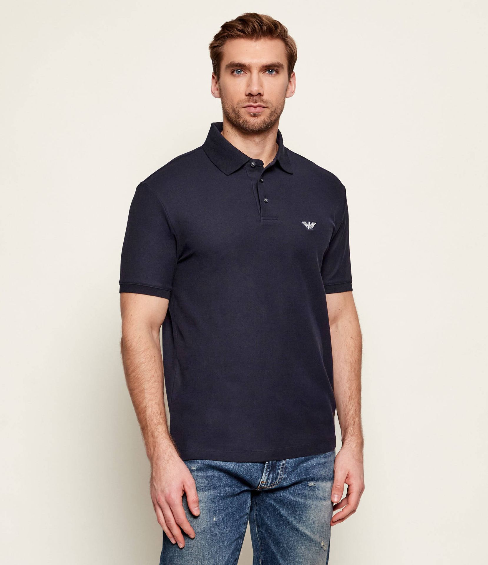 Emporio Armani Polo Regular Fit pique