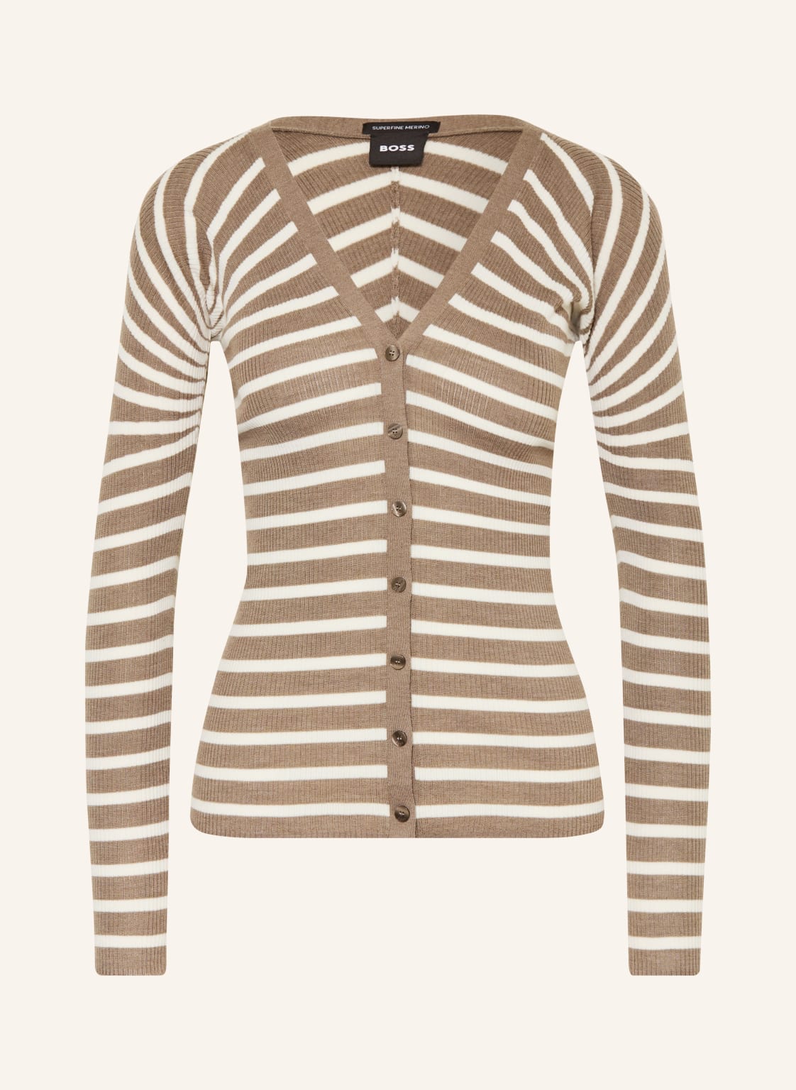 Boss Kardigan Fayani beige