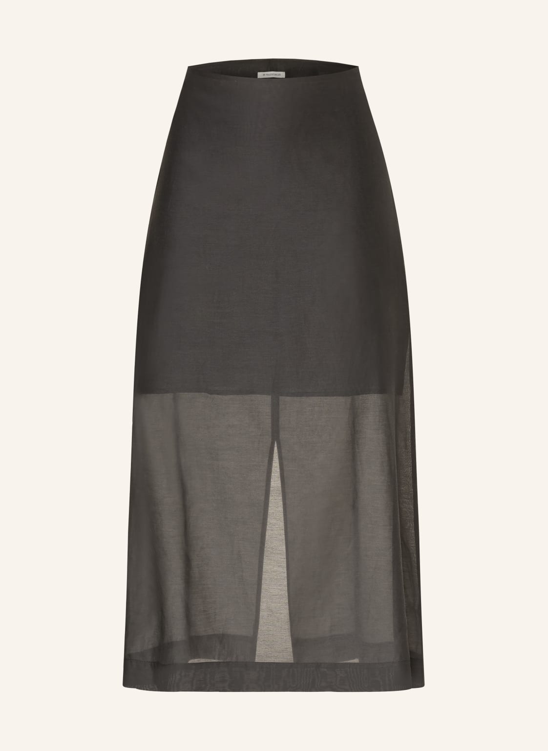 By Malene Birger Spódnica Esta Z Jedwabiem schwarz