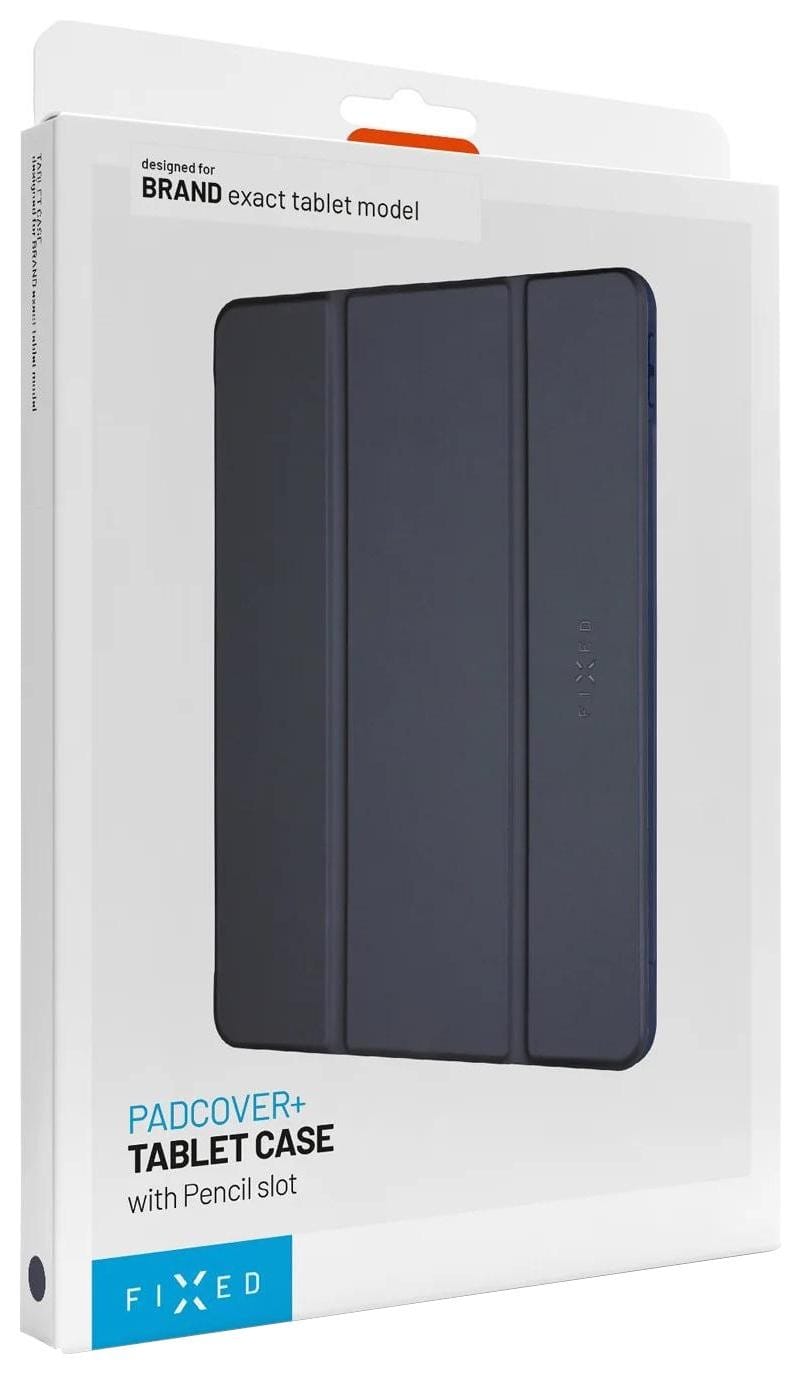 FIXED Padcover+ na Apple iPad Pro 13'' 2024/M5 2025 z podstawką i etui na rysik, niebieskie