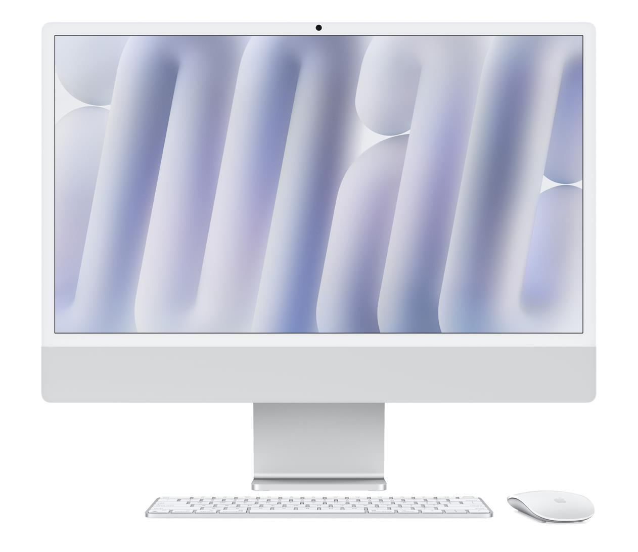 Apple iMac 24 M4/16GB/1TB/MacOS Retina 4,5K Srebrny 10R GPU MWUV3ZE/A/D1 - CTO [Z1EJ000M5]