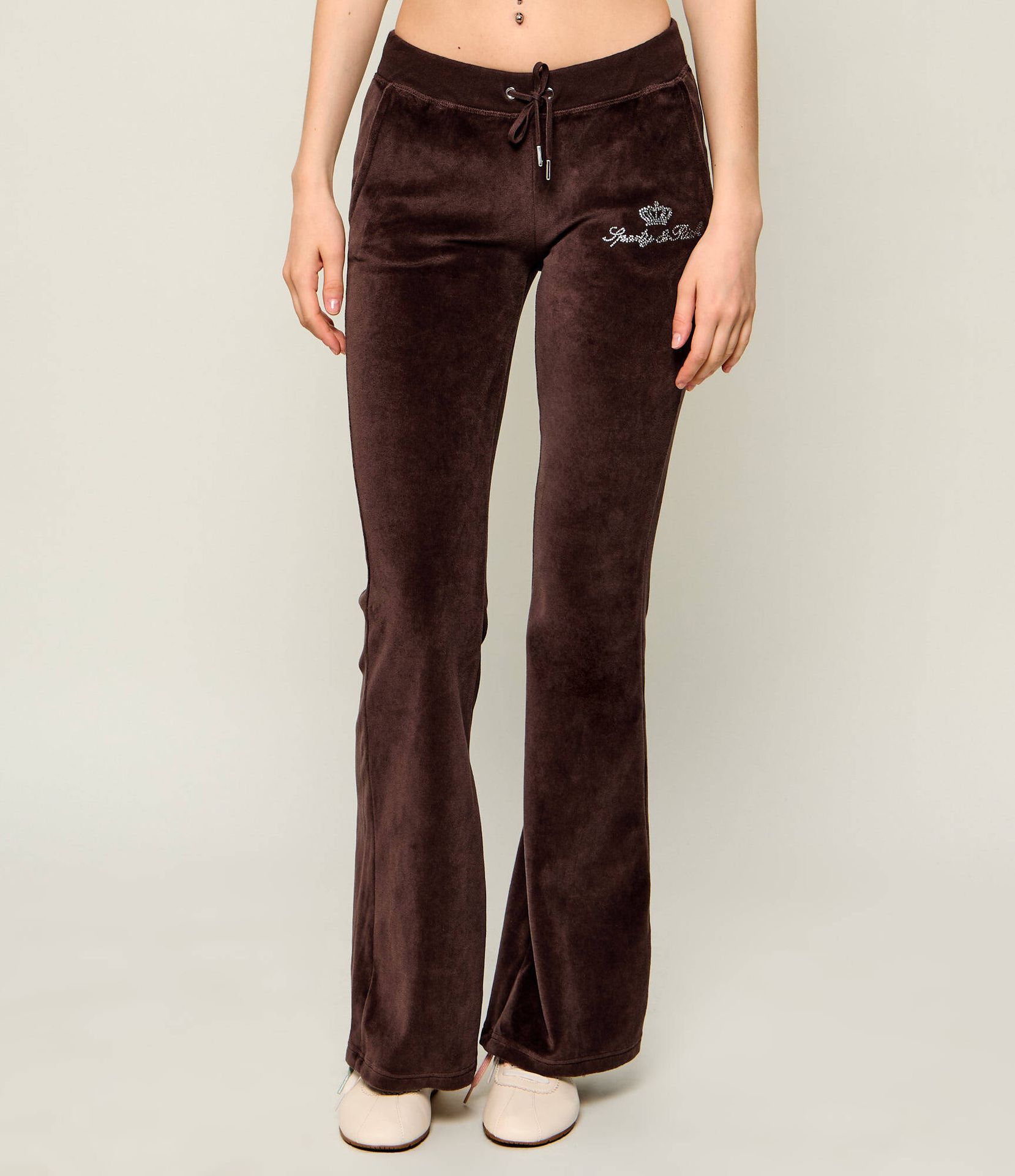 Sporty&Rich Spodnie dresowe Sporty $ Rich x Juicy Couture flare fit
