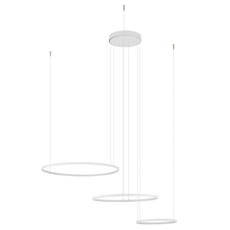 lampa wisząca CIRCOLO POWER LED biała 85W 3000K