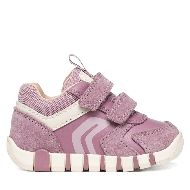Sneakersy Geox B Iupidoo Girl B3558C 05422 C8023 Fioletowy
