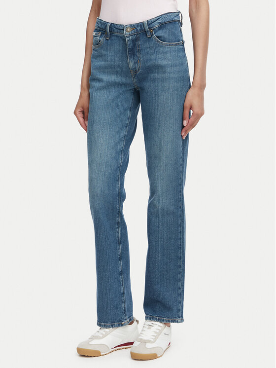 Guess Jeans Jeansy W6YA98 D1149 Niebieski Regular Fit