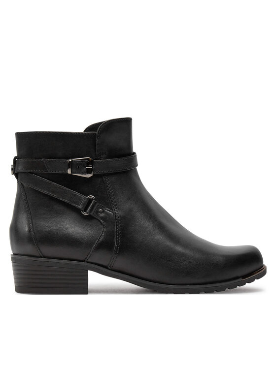 Caprice Botki 9-25308-43 Czarny