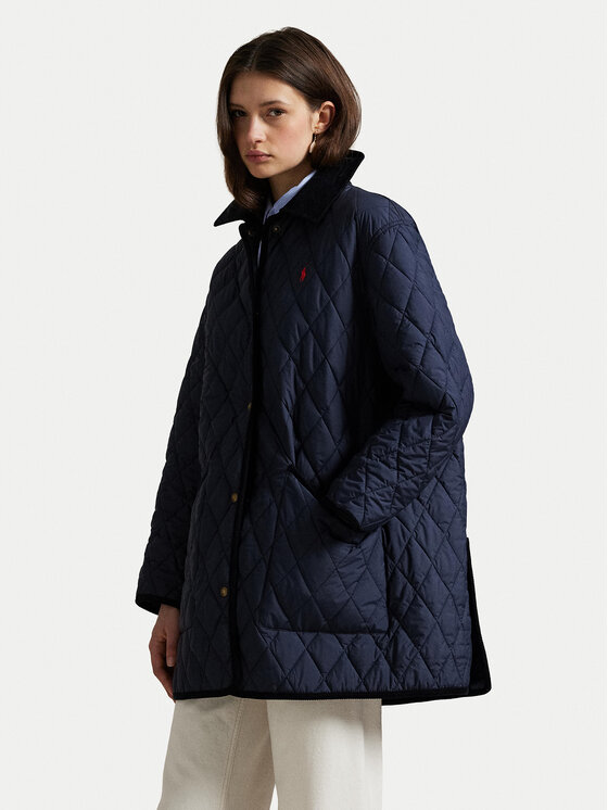 Polo Ralph Lauren Kurtka przejściowa 211971180003 Granatowy Regular Fit