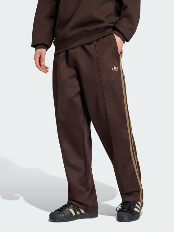 adidas Spodnie dresowe 165005 Brązowy Loose Fit