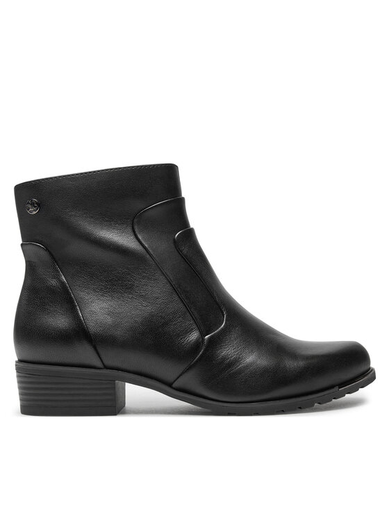 Caprice Botki 9-25335-43 Czarny