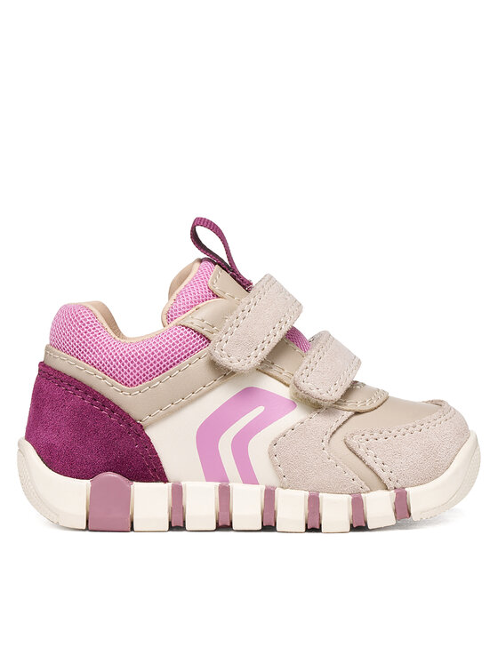 Geox Sneakersy B Iupidoo Girl B3558C 05422 C5378 Beżowy