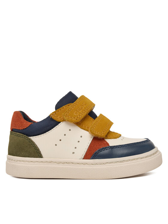 Geox Sneakersy B Nashik Boy B465NC 0CL22 C0763 M Kremowy