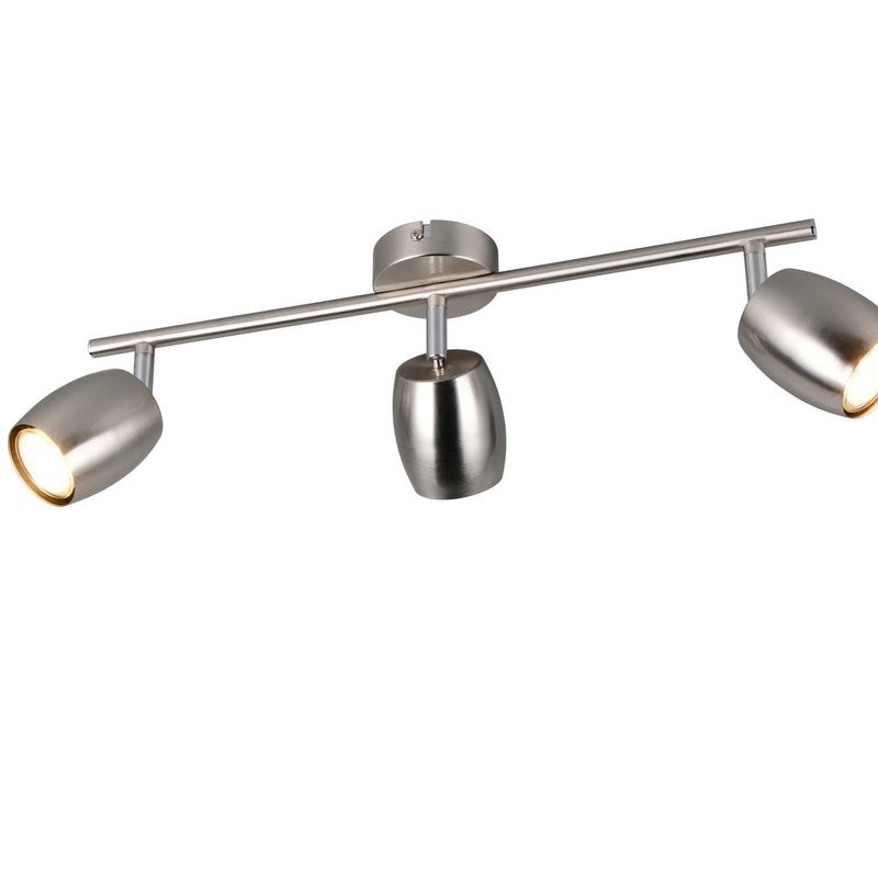 Reflektor listwa ruchome reflektorki NANCY srebrny 3xGU10x35W metal wym:15,5x47,5x8cm IP20 RL