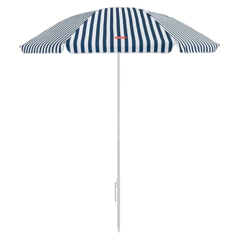 Flamingueo UPF50+ przechylany parasol plażowy poliestrowy niebieski