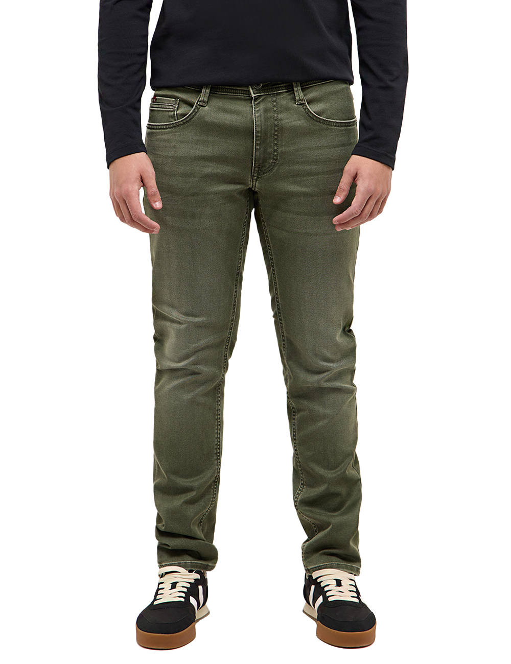 MUSTANG OREGON SLIM IVY GREEN 6421 JEANSY MĘSKIE