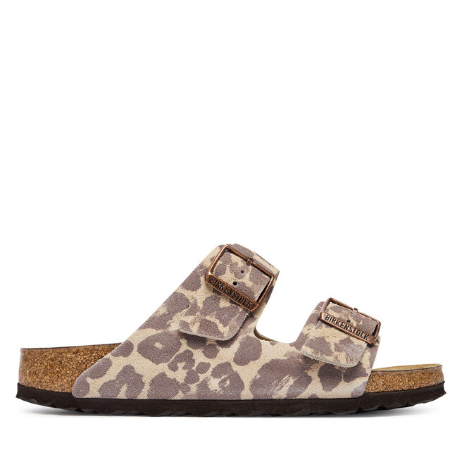 Klapki Birkenstock Arizona Print 1033330 Brązowy jasny