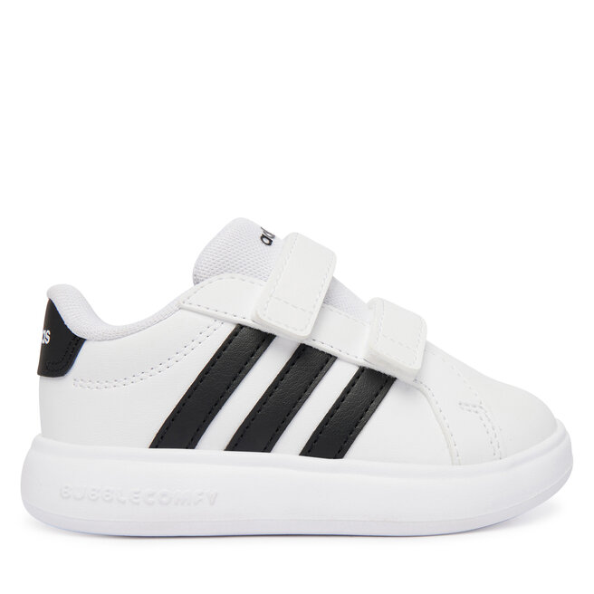 Sneakersy adidas Grand Court 3.0 Bubble Shoes Infants JS4906 Biały