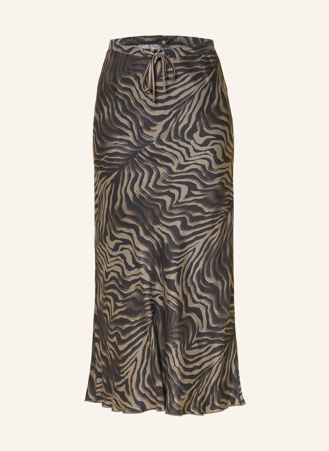 Riani Satynowa Spódnica beige