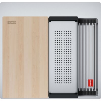Franke Zlewozmywak jednokomorowy Box Pro BXX PRO 210-50 TL 127.0749.856 Stal szlachetna 51x53