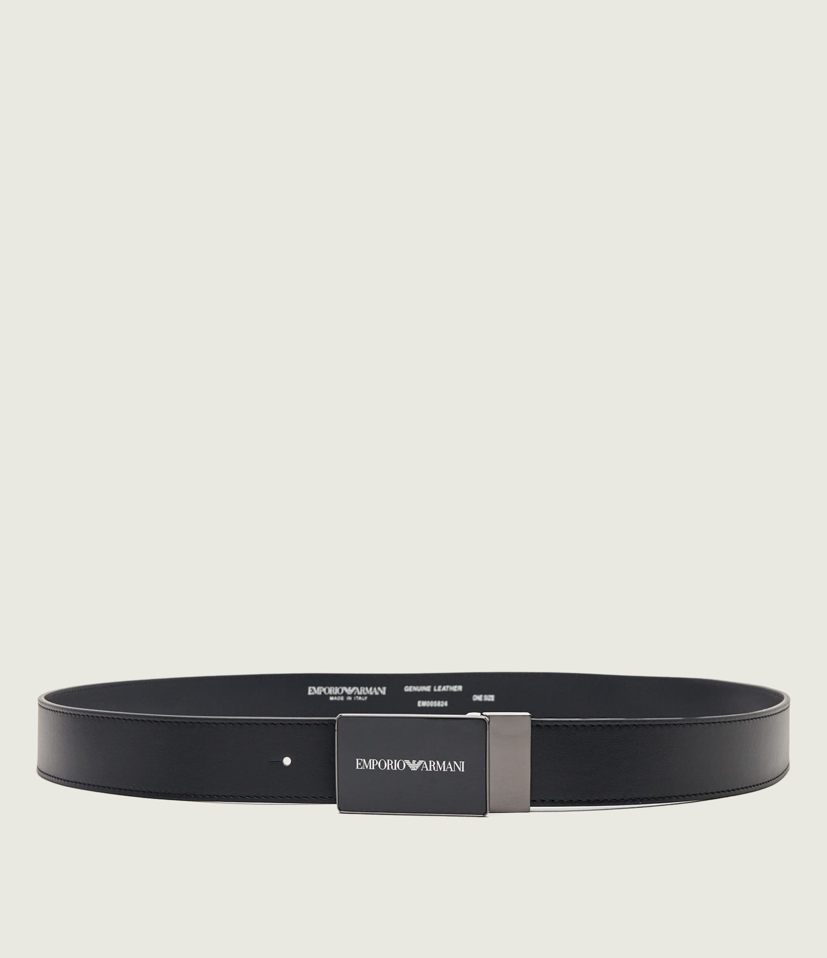Emporio Armani Skórzany pasek