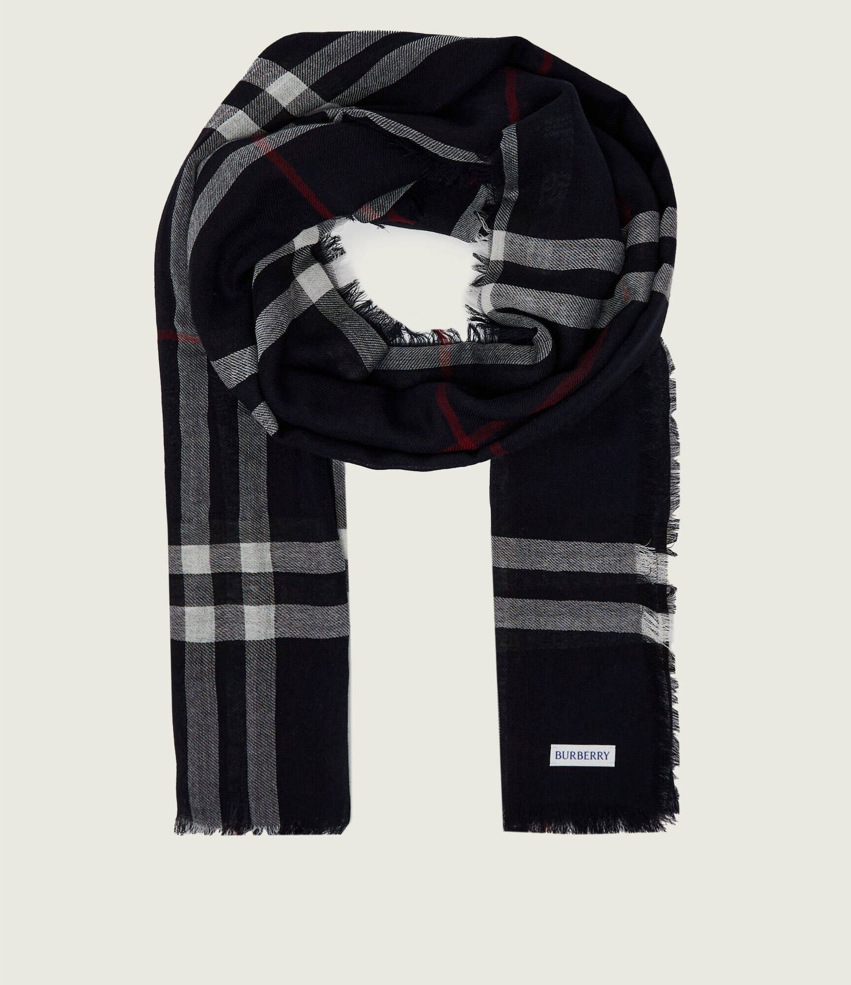 Burberry Wełniany szal