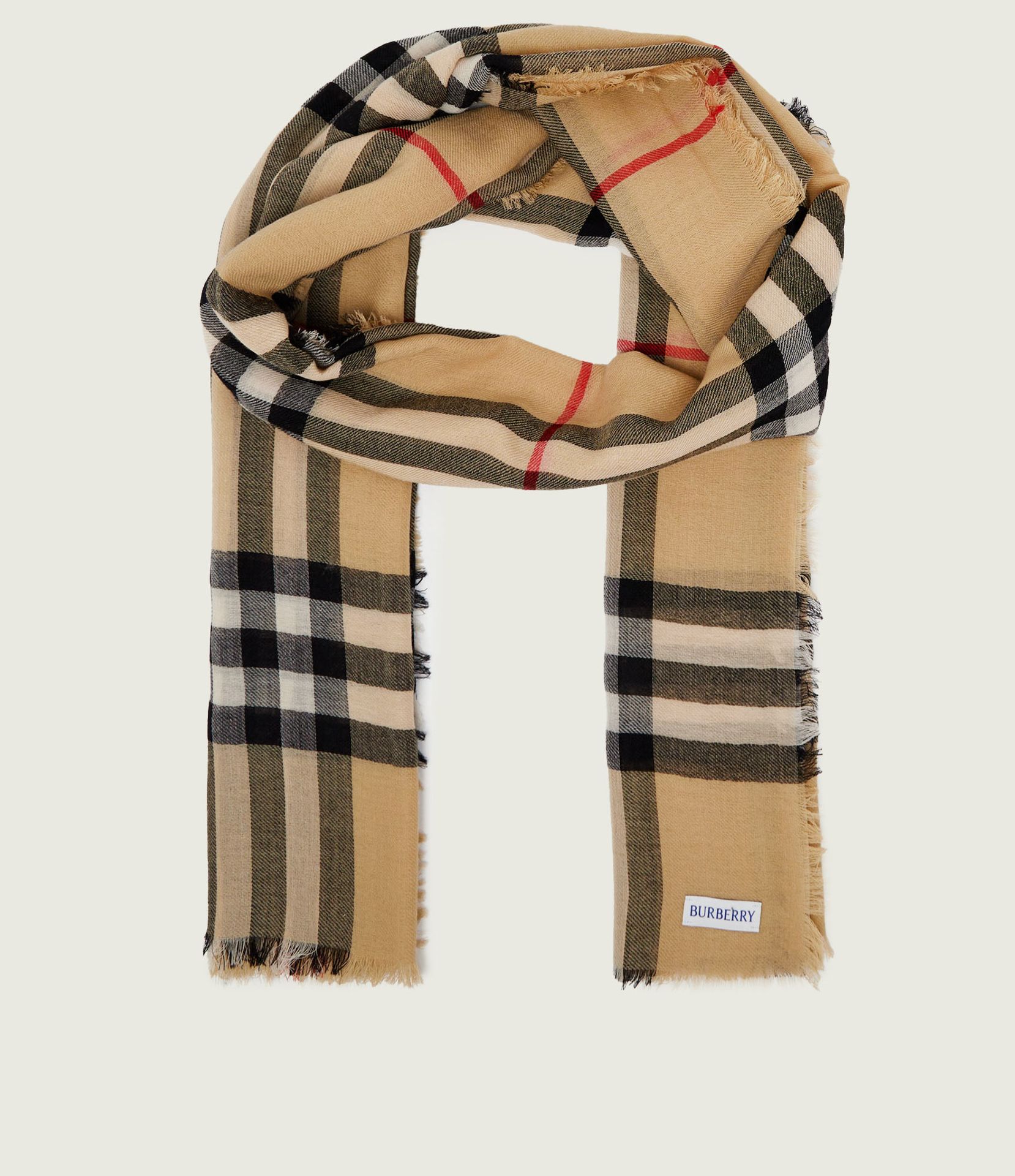 Burberry Wełniany szal