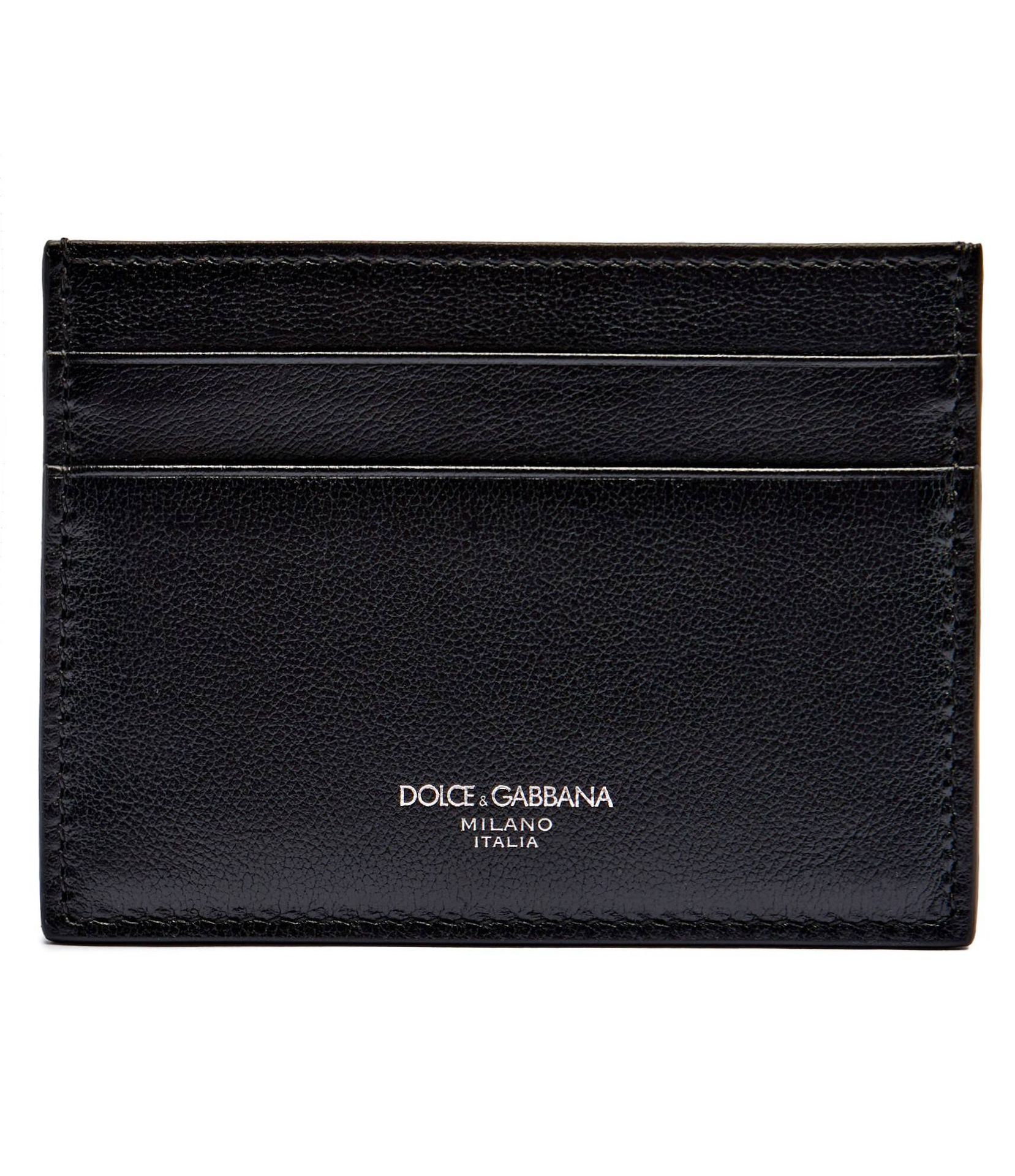 Dolce & Gabbana Skórzane etui na karty