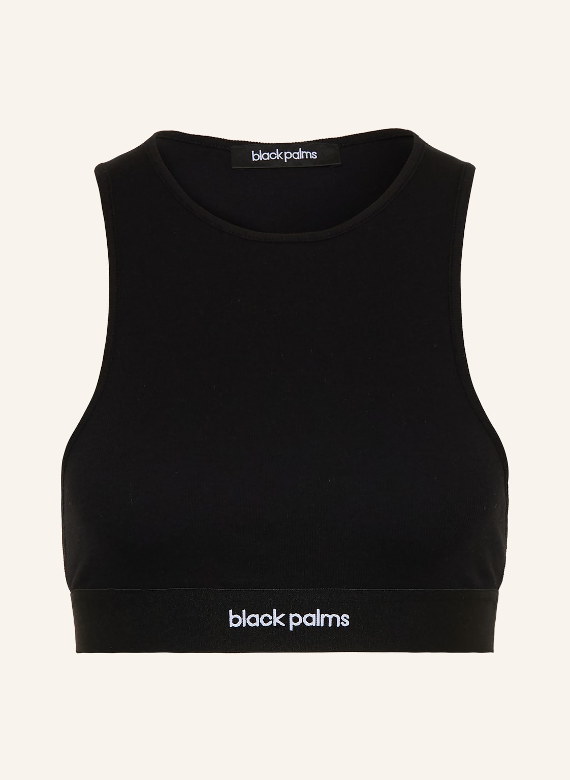 Black Palms Biustonosz Sportowy schwarz
