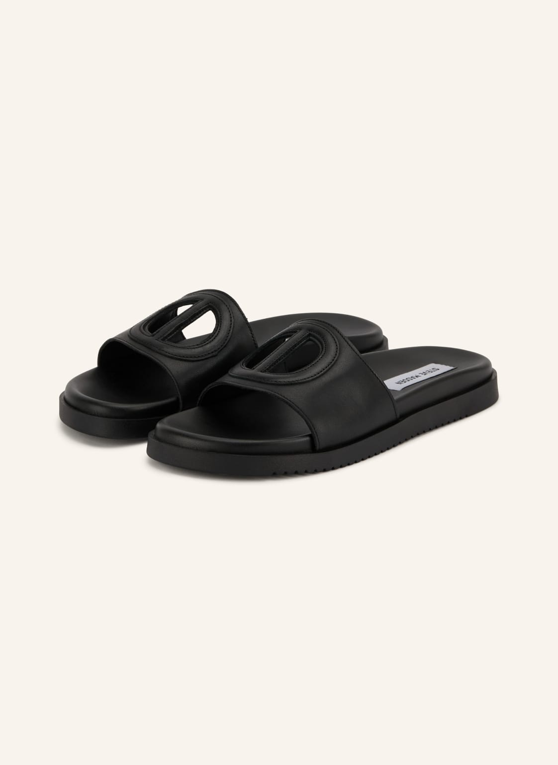 Steve Madden Klapki Mayke Z Wycięciami schwarz